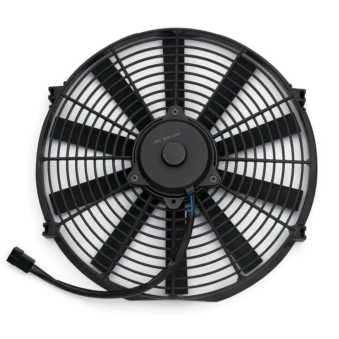 67014 – PROFORM Cooling Fan, Electric 1650 CFM 14 Inch Diameter 10 Blade Pusher Or Puller 2500 RPM With Plastic Shrou...
